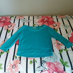 dELiA*S Half Sleeve Top Size L